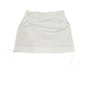 Columbia Skort Womens Size M White Stretch Pockets Built-In like new